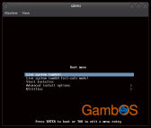 Choose live or install